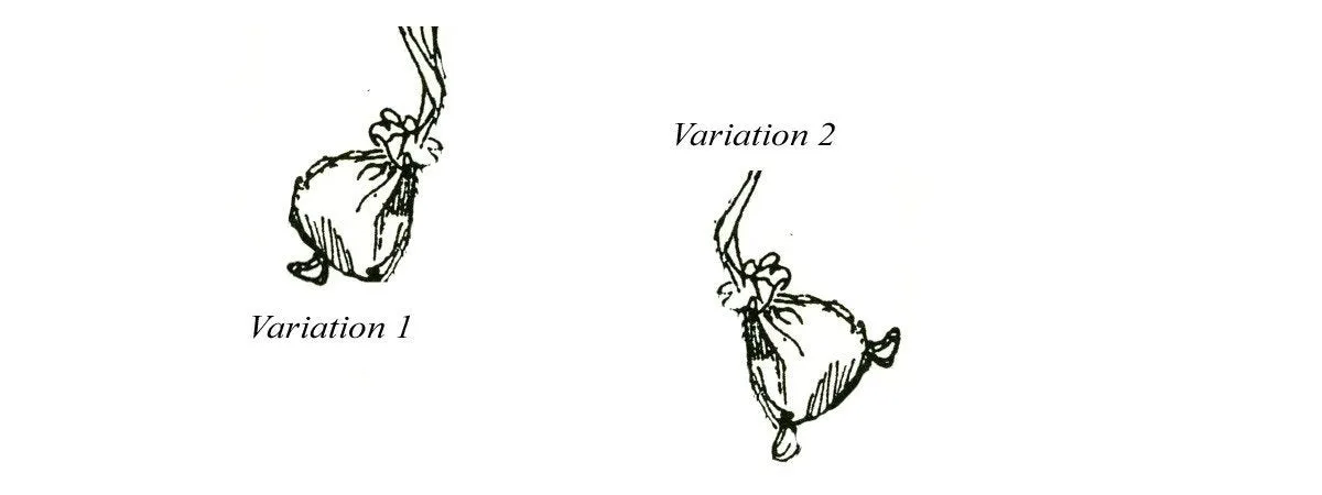 3 in 1 Regency Reticule Pattern