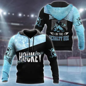 3D All Over Printed Ice Hockey Goalie Unisex Sweatshirt Zip Hoodie Christmas Shirts