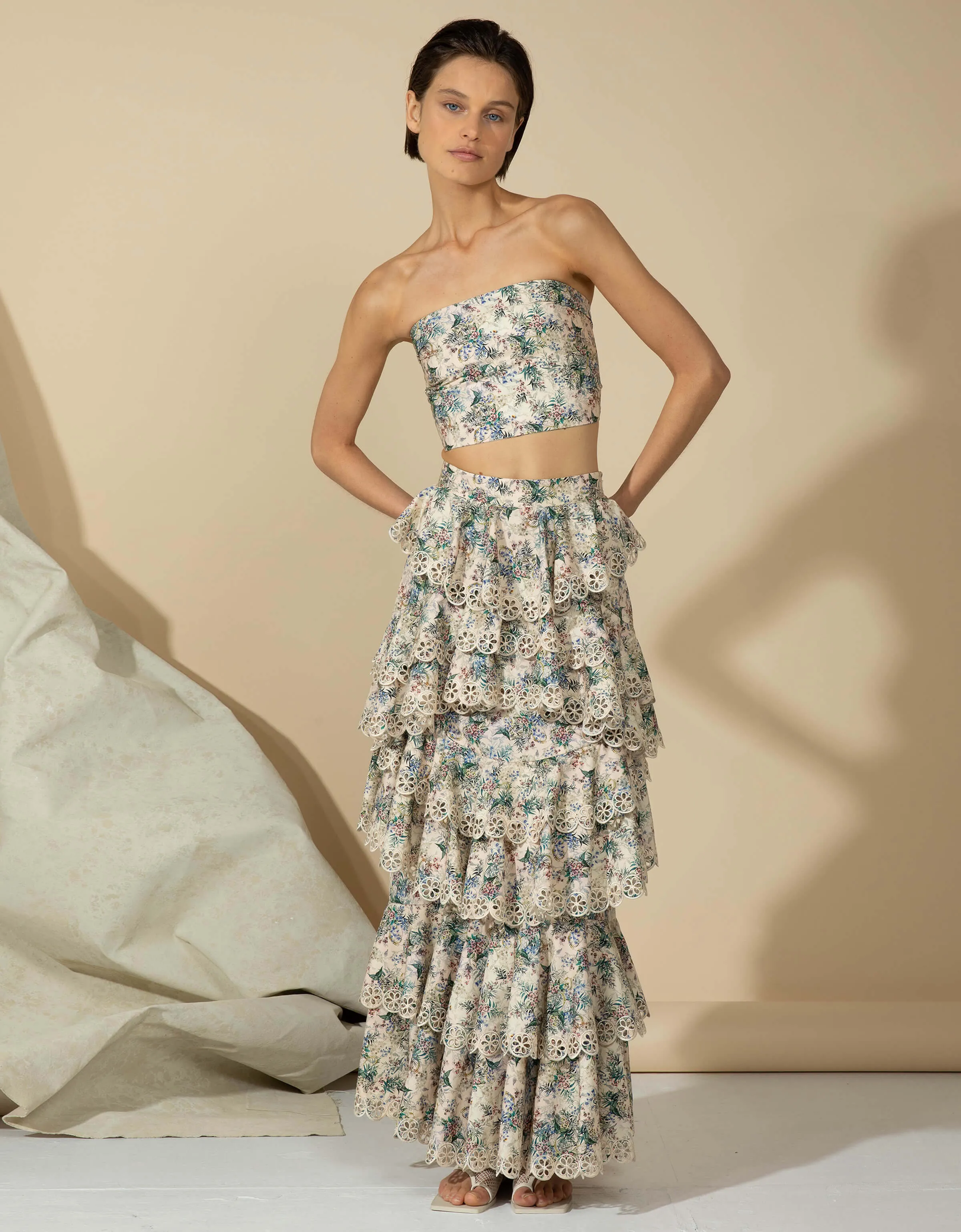 ALPINE MAXI SKIRT SET - FINAL SALE