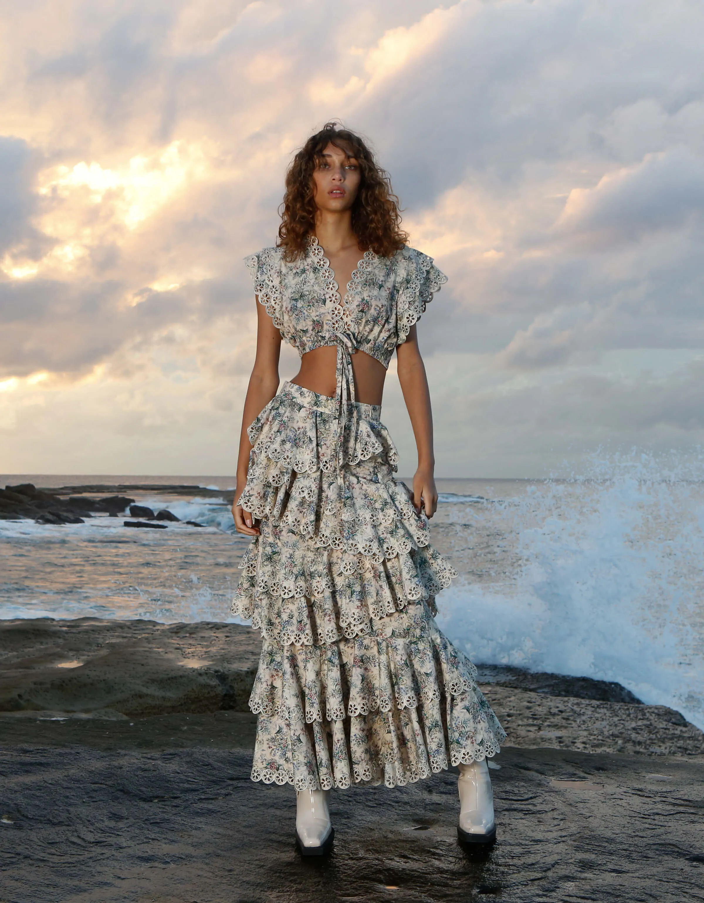 ALPINE MAXI SKIRT SET - FINAL SALE
