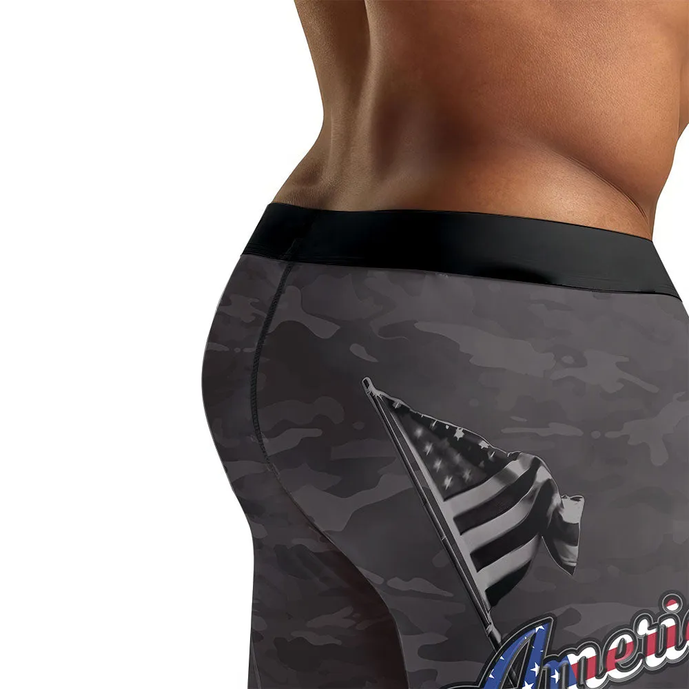 American Independence Day Men's Compression Leggings