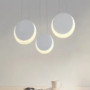 Anna - Moon Shaped Pendant Nordic Metal 3/4/5 Lights Cluster Light