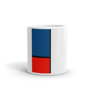 Block Colours Two Mug by Robert Bowen