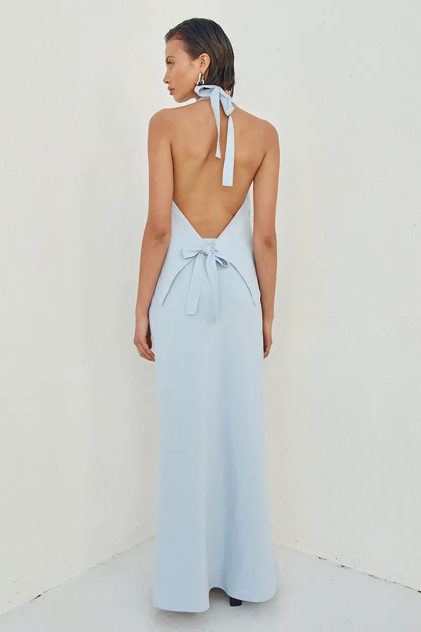 Brioni Maxi Skirt - Sky Blue