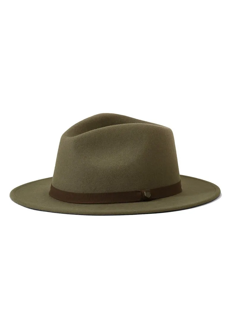 Brixton Messer Packable Fedora | Mermaid