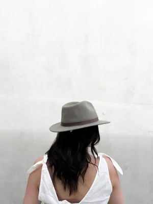 Brixton Messer Packable Fedora | Mermaid