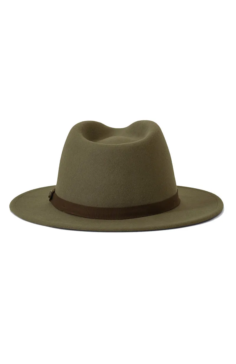 Brixton Messer Packable Fedora | Mermaid