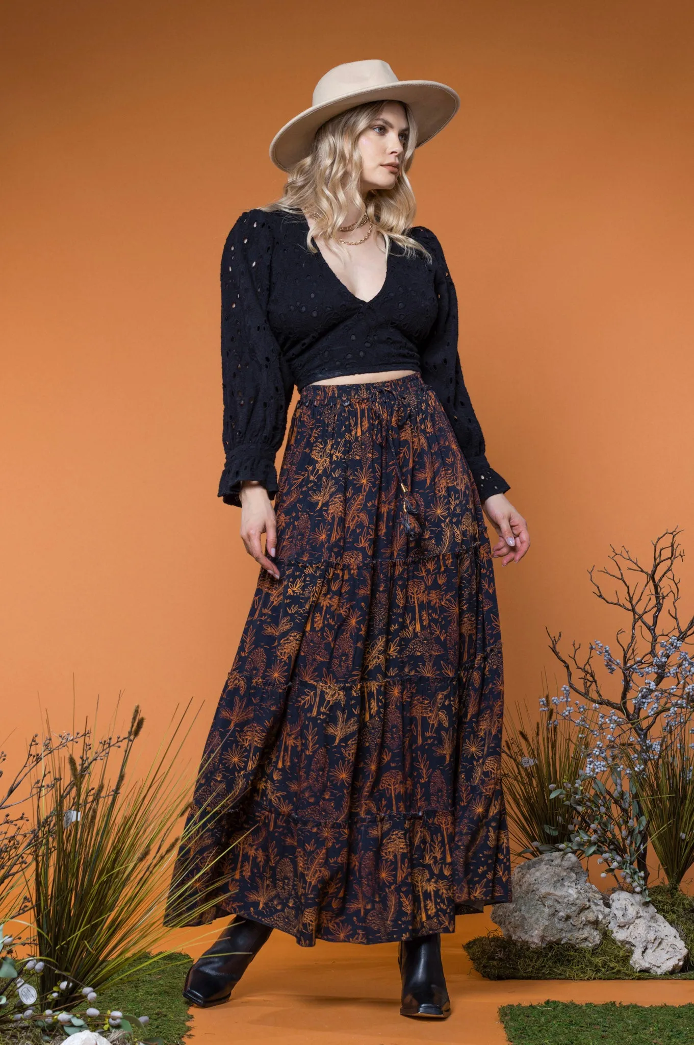 Caiabi Maxi Skirt