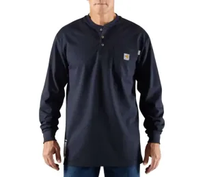 Carhartt, Shirt, 100237, FR Force Cotton, 6.75oz, Long Sleeve Henley,