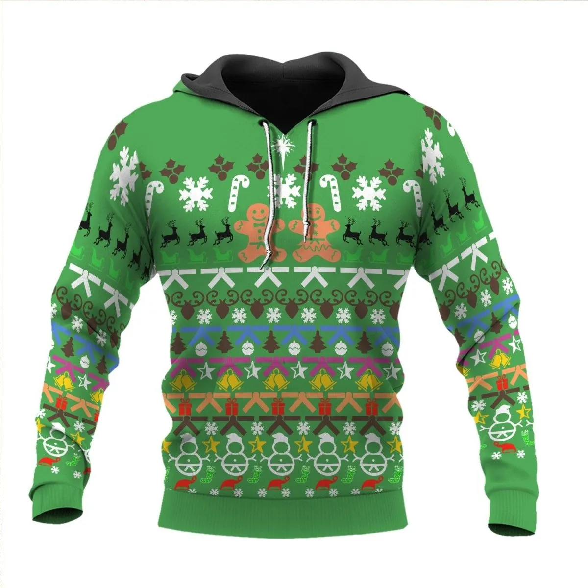 Christmas Gingerbread Pullover & Zip Hoodie