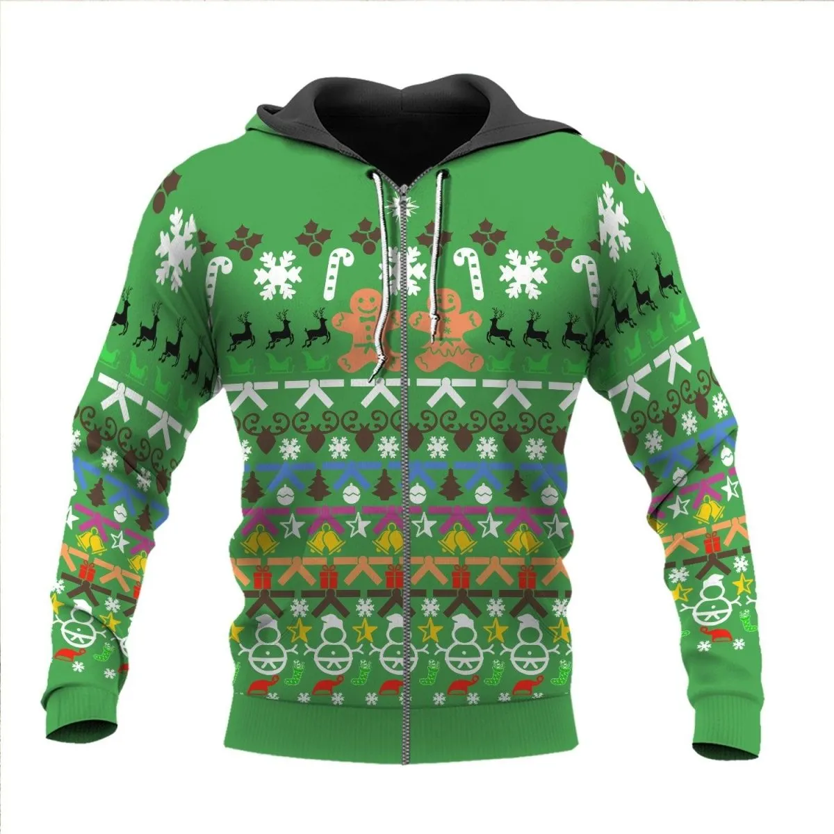 Christmas Gingerbread Pullover & Zip Hoodie