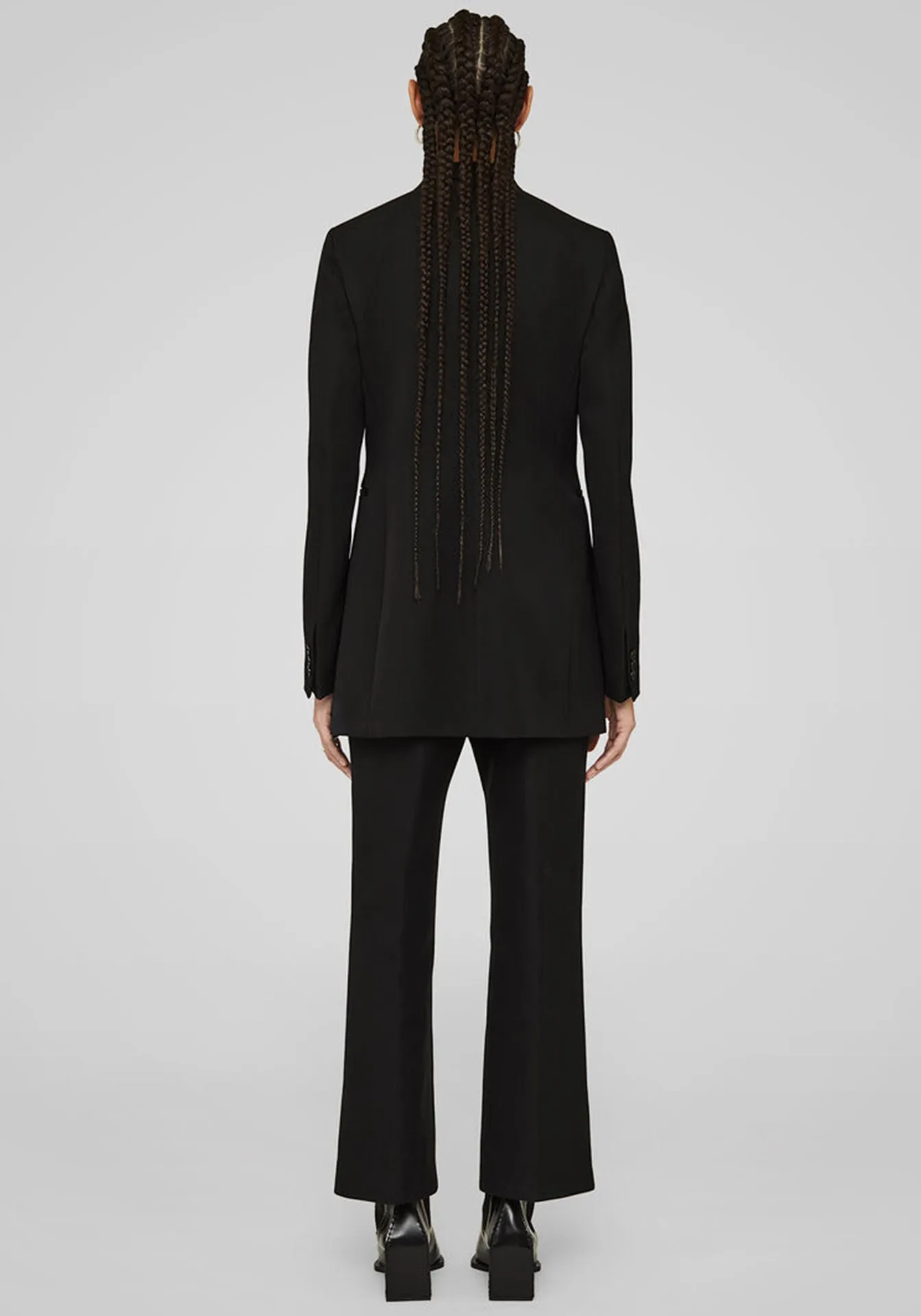 Collarless Blazer