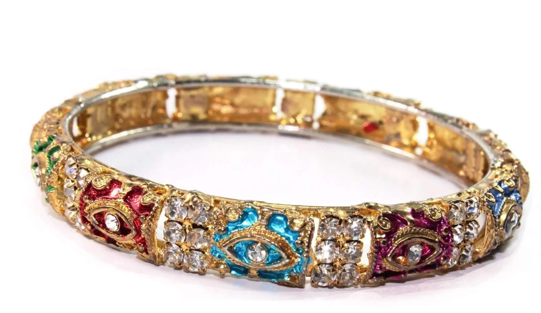 Evil Eye Stylish Sparkle Bangle