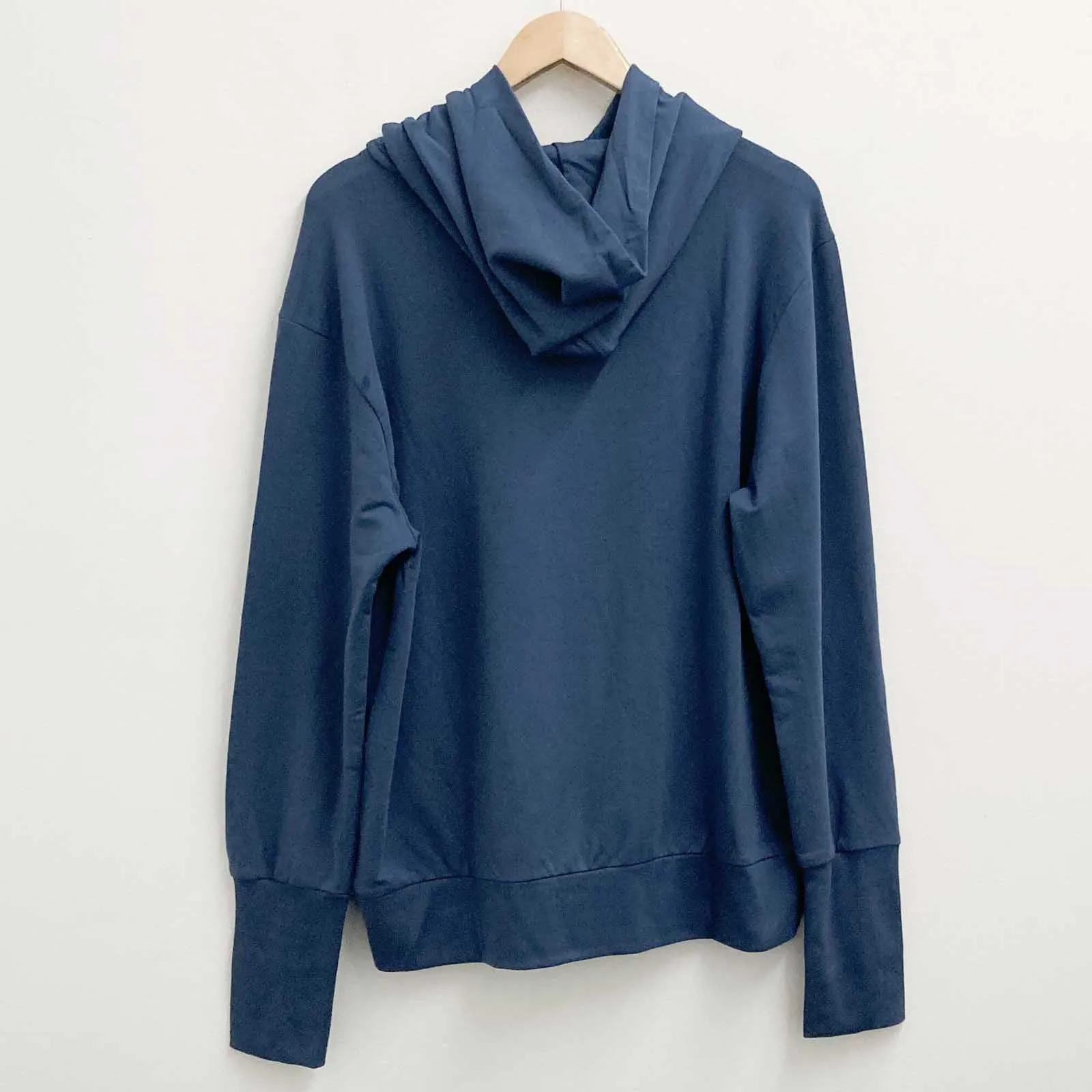 Gossypium Shadow Blue Cocoon Hoodie L