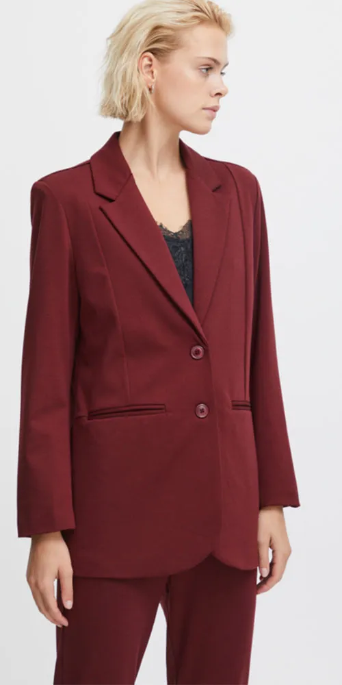 Ichi Ponte Blazer, wine