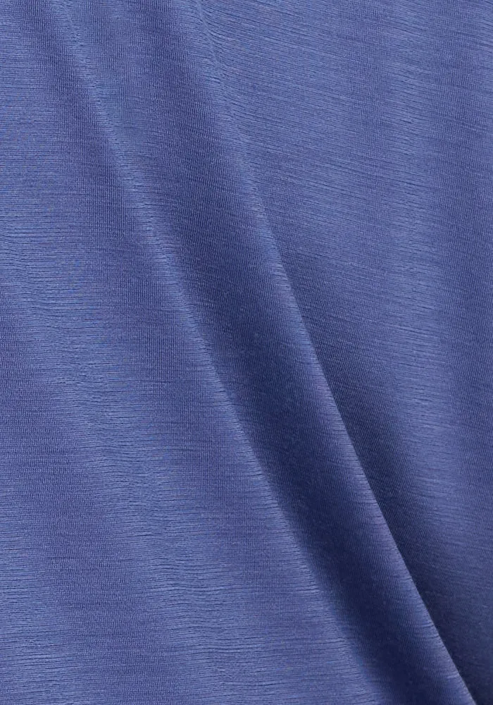 Lily V Neck Lounge Top - Cloudy Bay