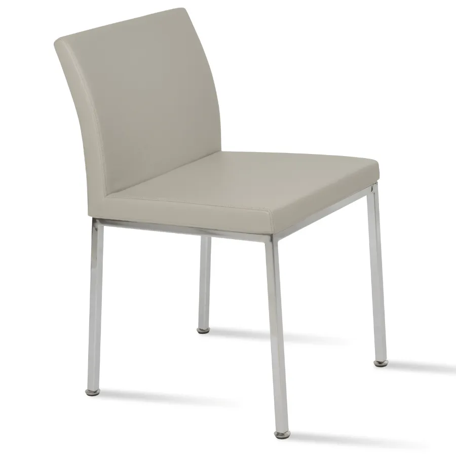Low Back Dining Chairs Aria Metal
