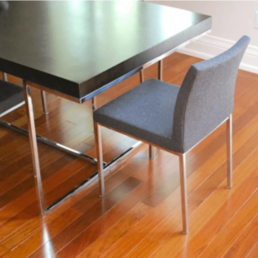 Low Back Dining Chairs Aria Metal