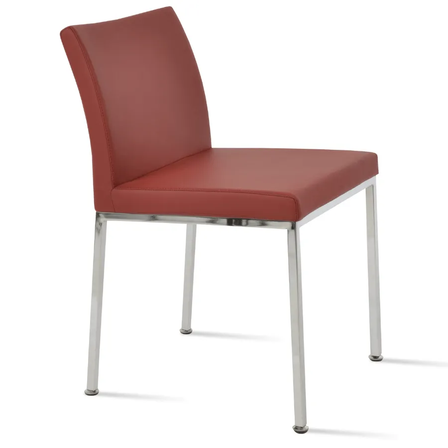 Low Back Dining Chairs Aria Metal