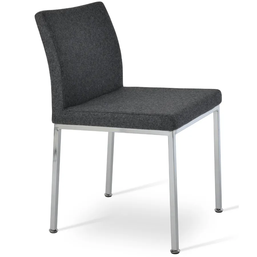 Low Back Dining Chairs Aria Metal