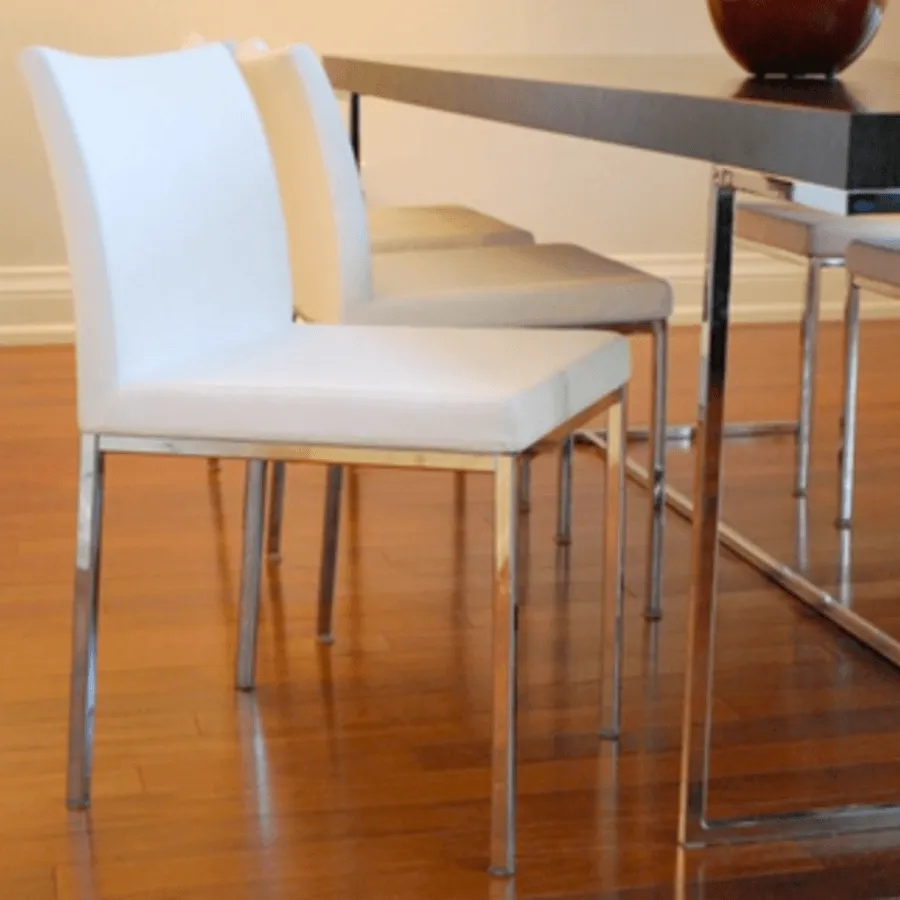 Low Back Dining Chairs Aria Metal