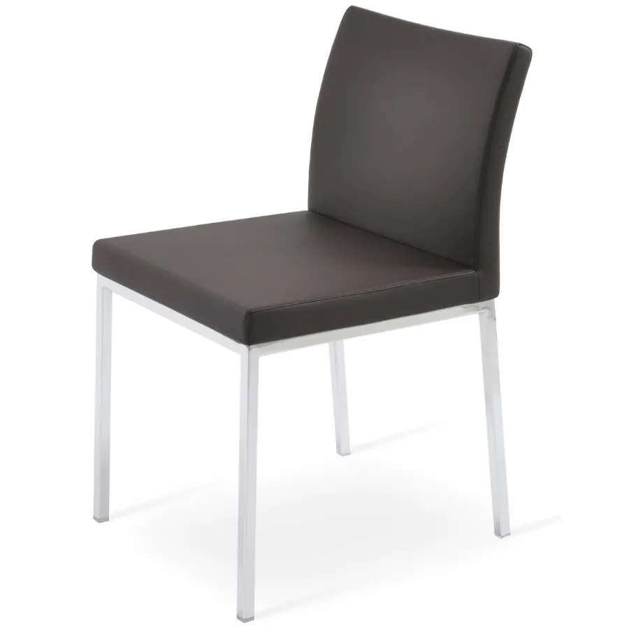 Low Back Dining Chairs Aria Metal