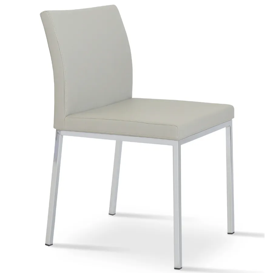 Low Back Dining Chairs Aria Metal