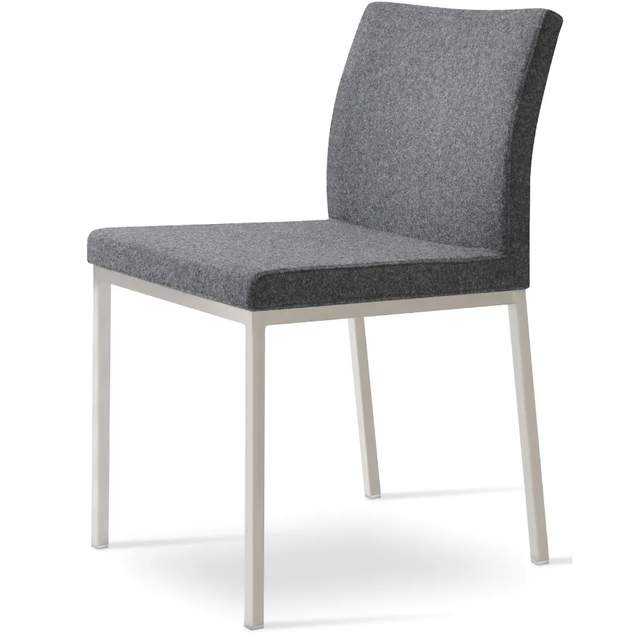 Low Back Dining Chairs Aria Metal