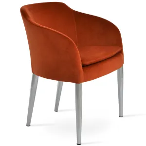 Low Back Dining Chairs Buca Metal