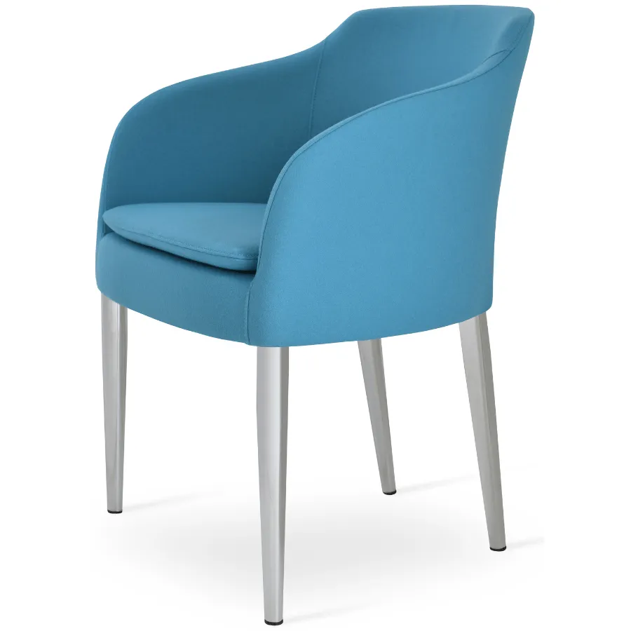Low Back Dining Chairs Buca Metal