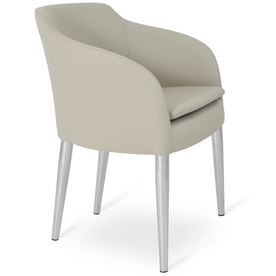 Low Back Dining Chairs Buca Metal