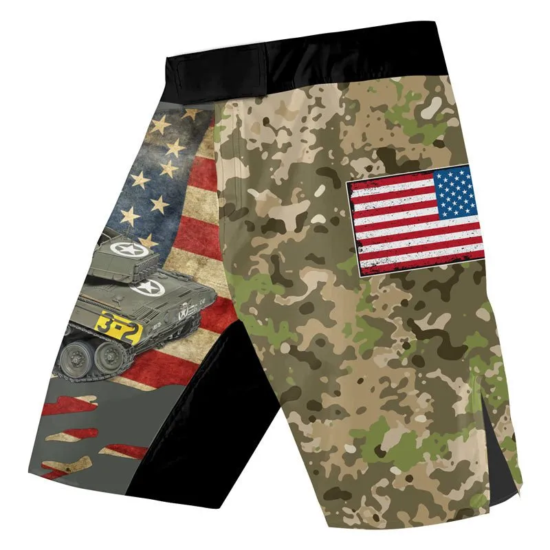 M18 Hellcat Tank Fight Shorts
