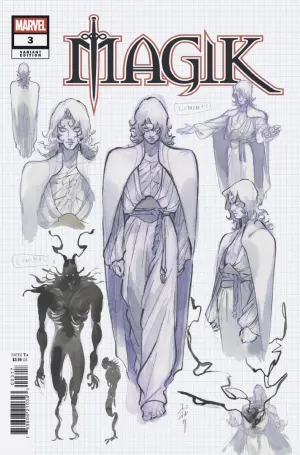 Magik #3 Peach Momoko Design 1:10 Ratio Variant