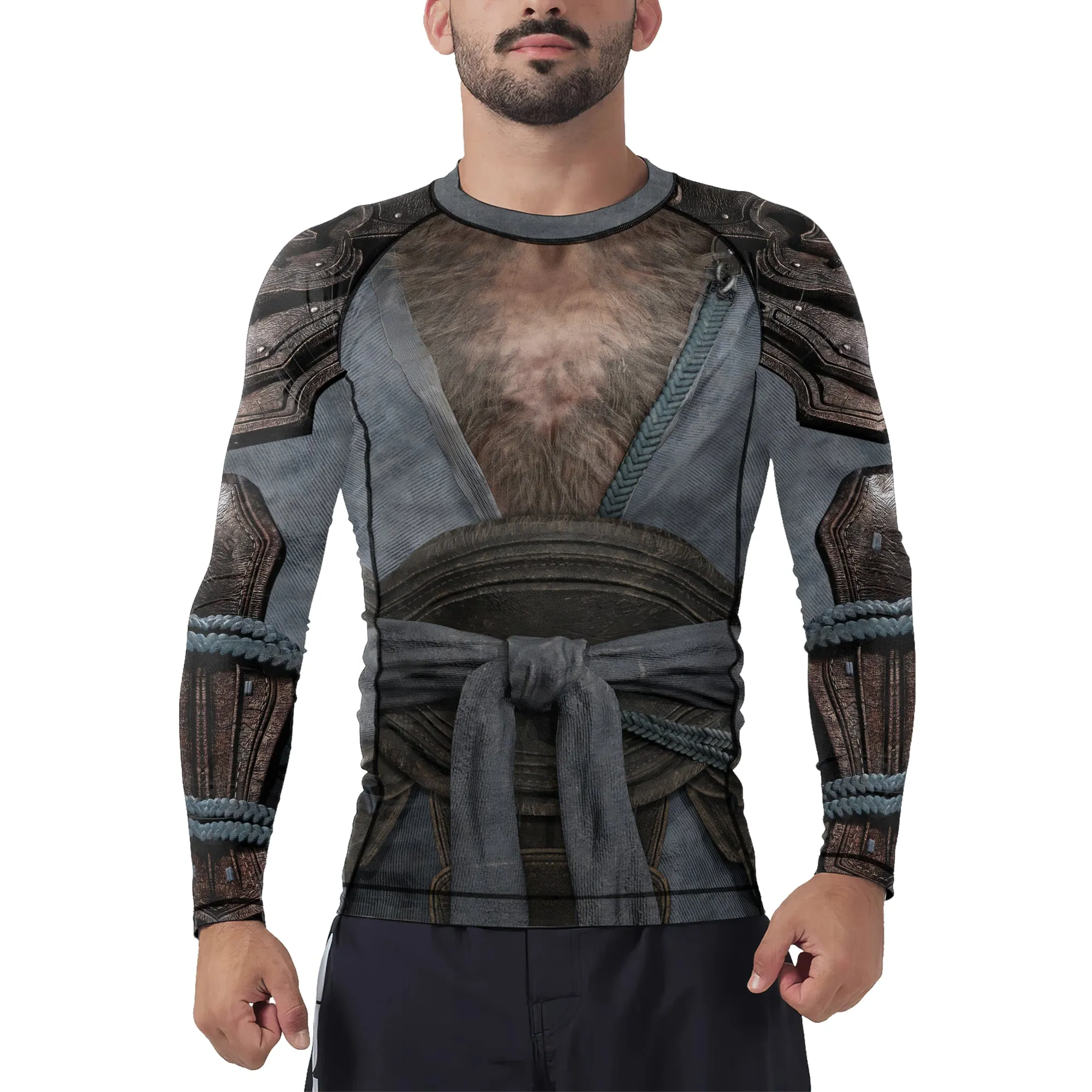 Mythic Warrior Armor Men's Long Sleeve Rash Guard