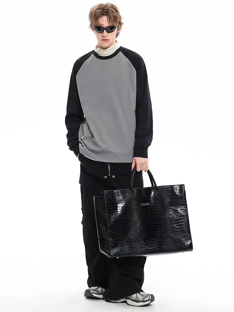 Outdoor Loose Crewneck Base Layer Multifunctional Long-Sleeve Shirt