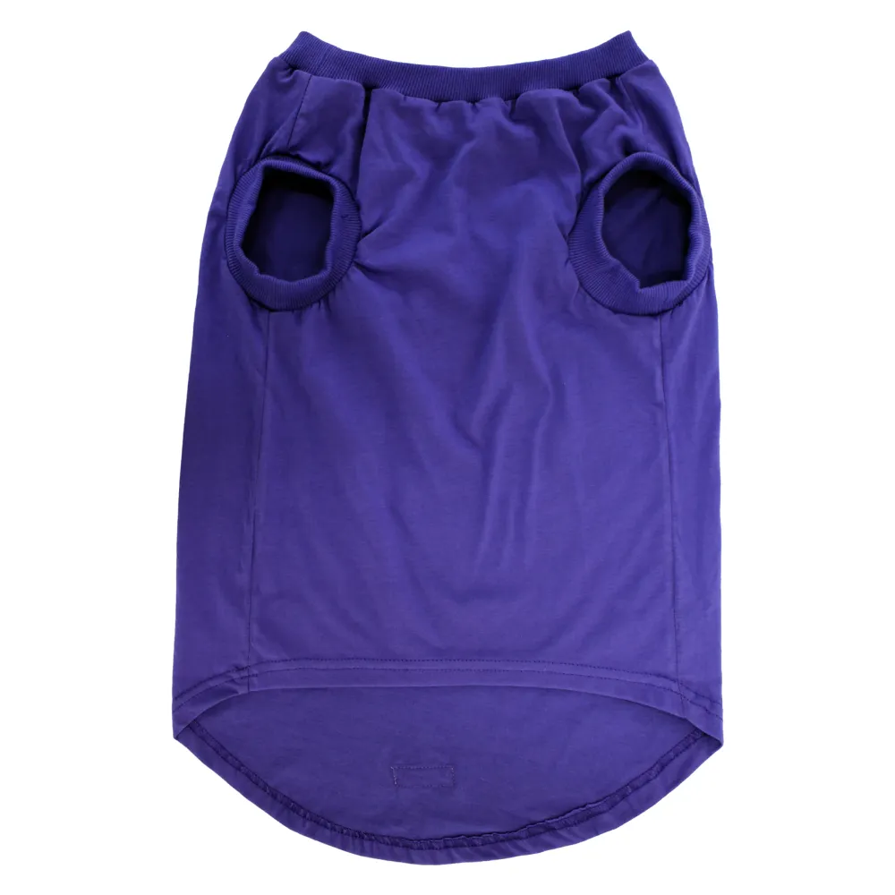 Pawpourri Living with My Parents T Shirt for Dogs (Purple)