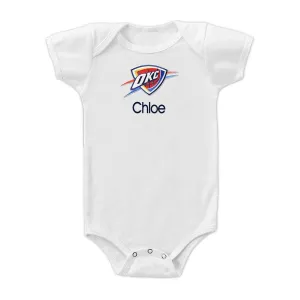Personalized Oklahoma City Thunder Bodysuit