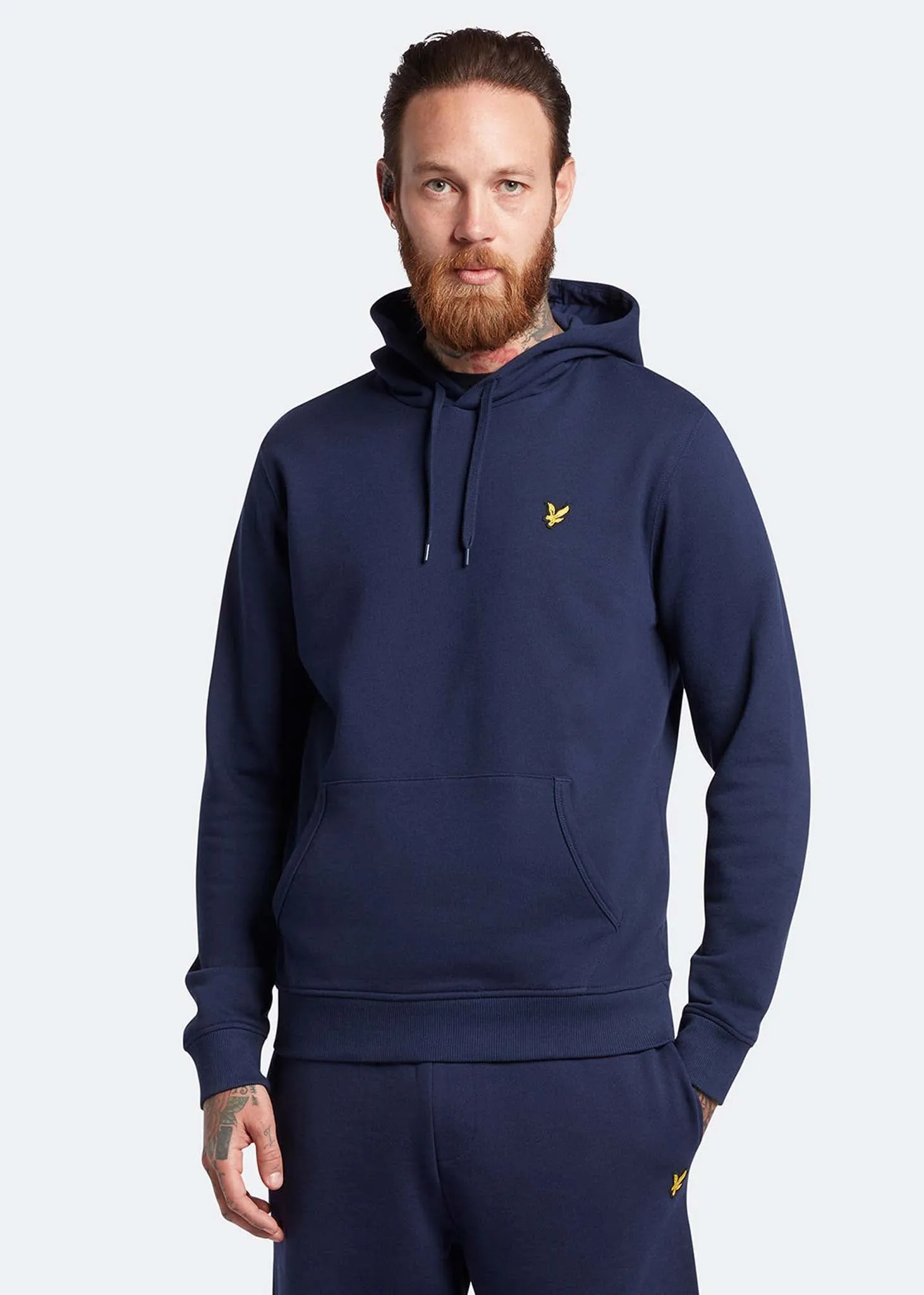 Pullover-Hoodie - marineblau