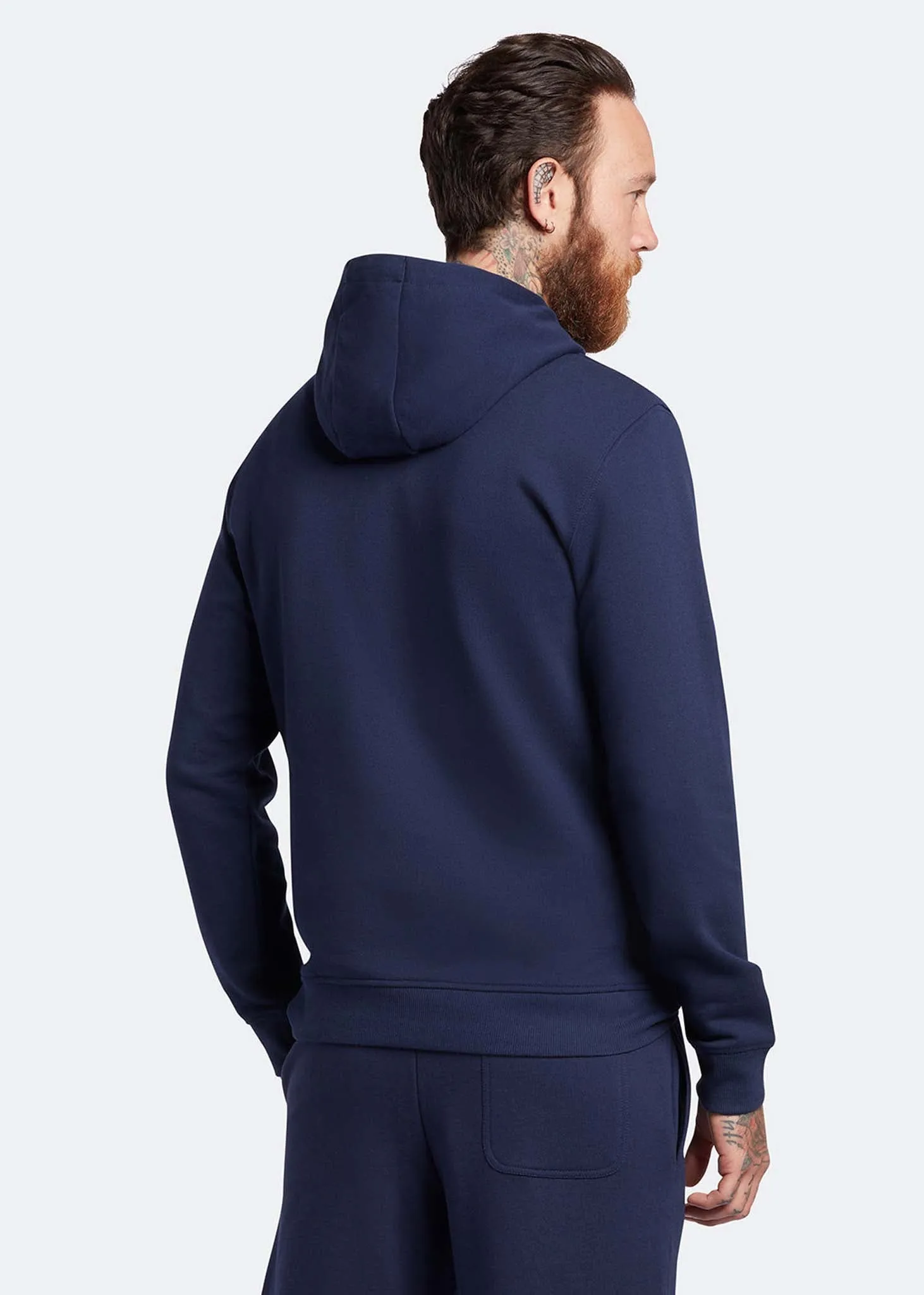 Pullover-Hoodie - marineblau