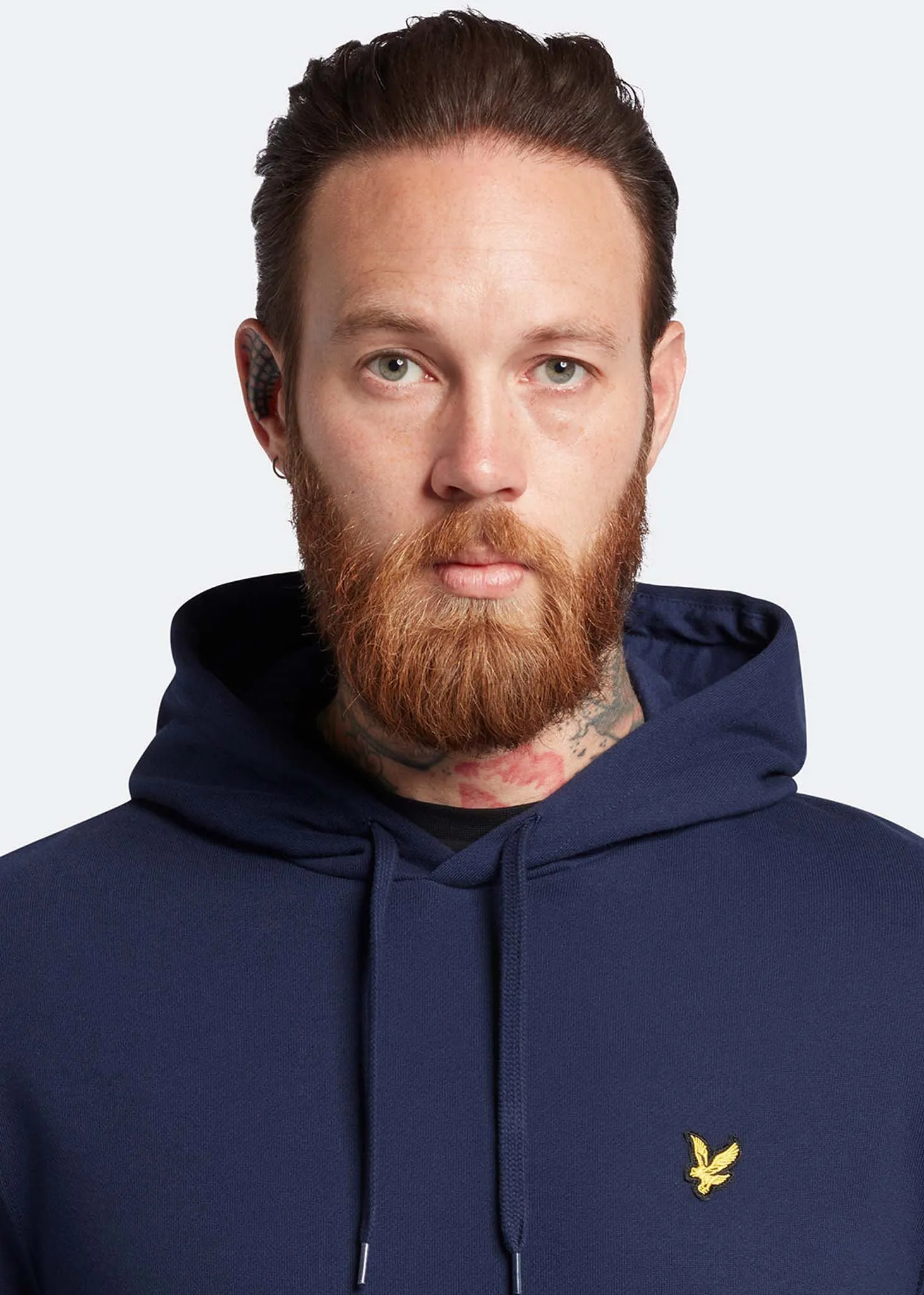 Pullover-Hoodie - marineblau