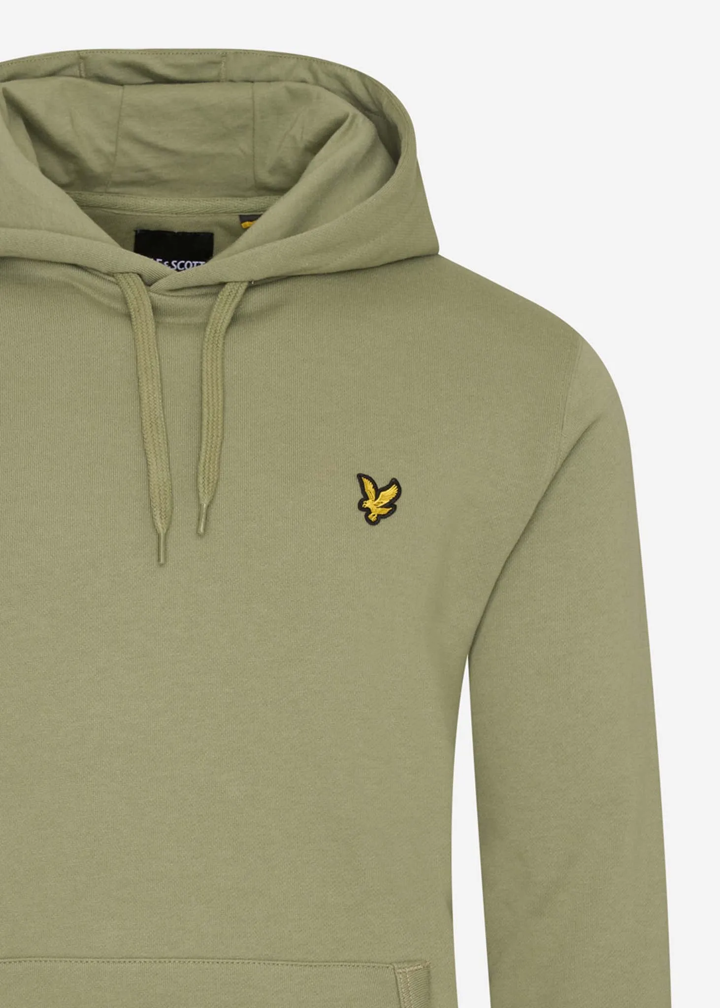 Pullover-Hoodie - Moos