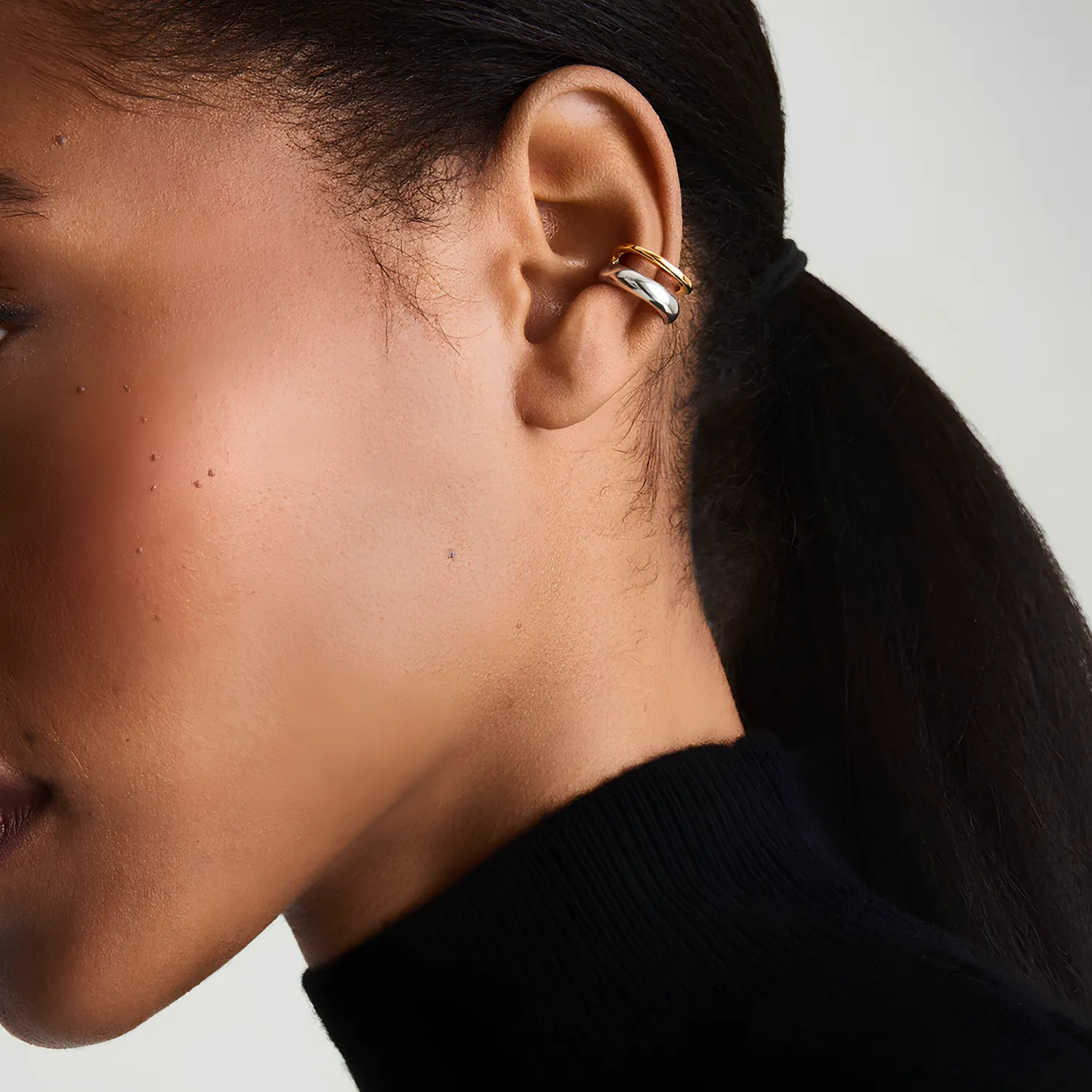 Stylish Stainless Steel Multi-layer Earrings
