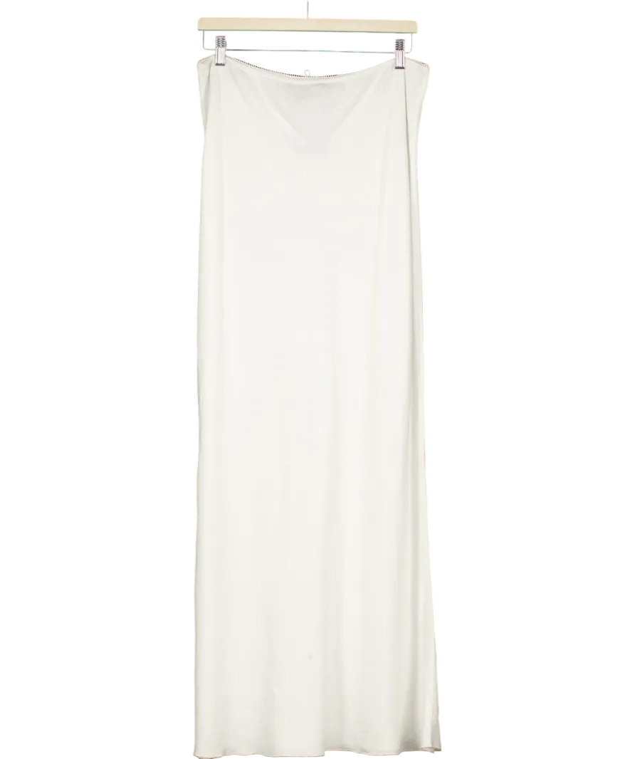 Urban Outfitters Cream Linen Blend Maxi Skirt UK XXL