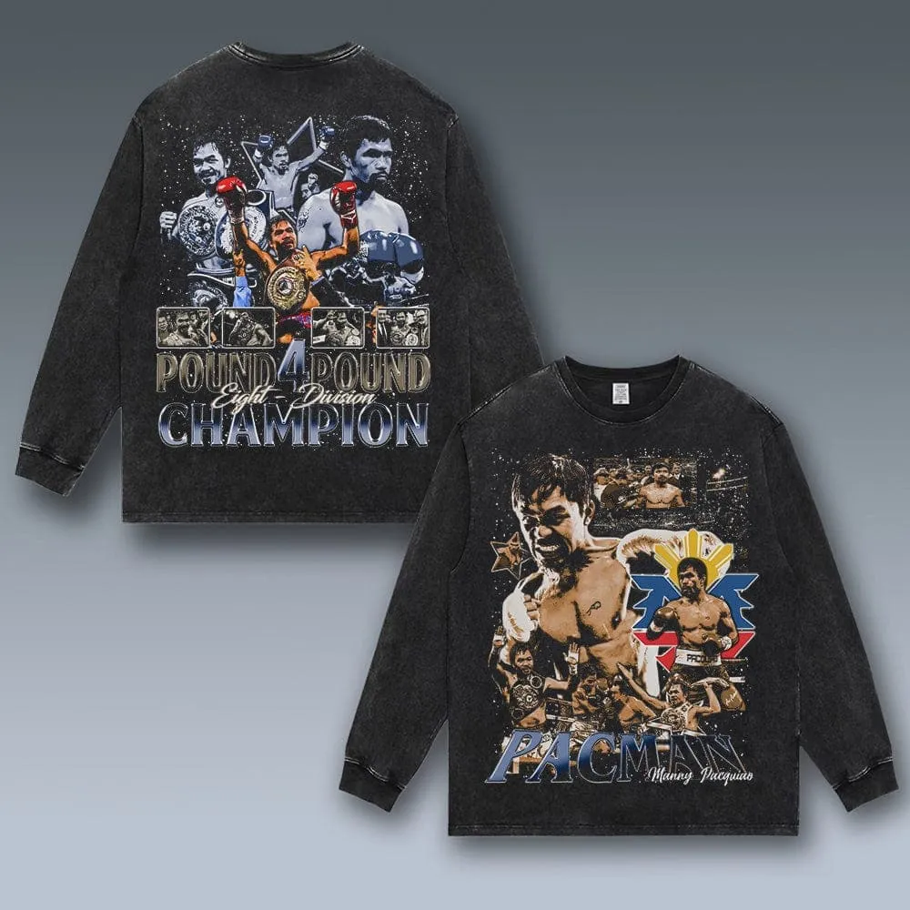 VINTAGE LONG SLEEVE TEE | MANNY PACQUIAO