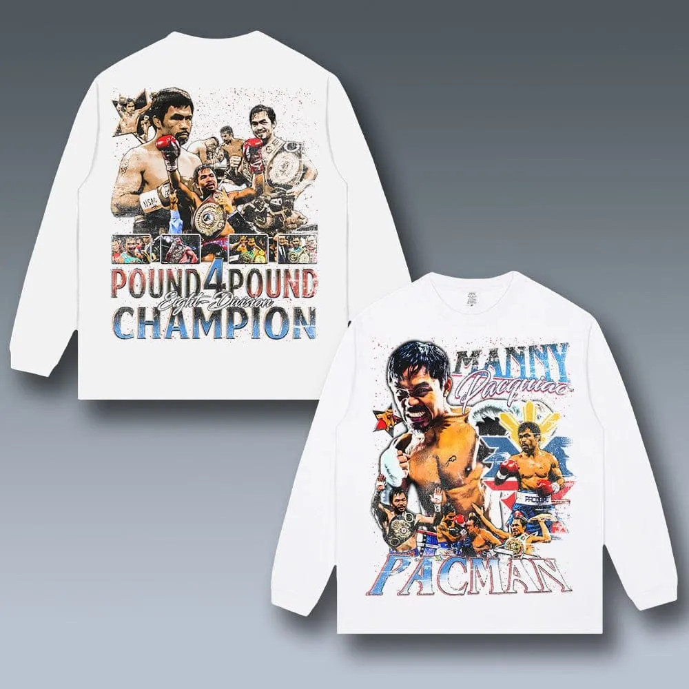 VINTAGE LONG SLEEVE TEE | MANNY PACQUIAO