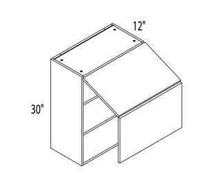 Wall Bi-Fold Cabinets - Modern Line